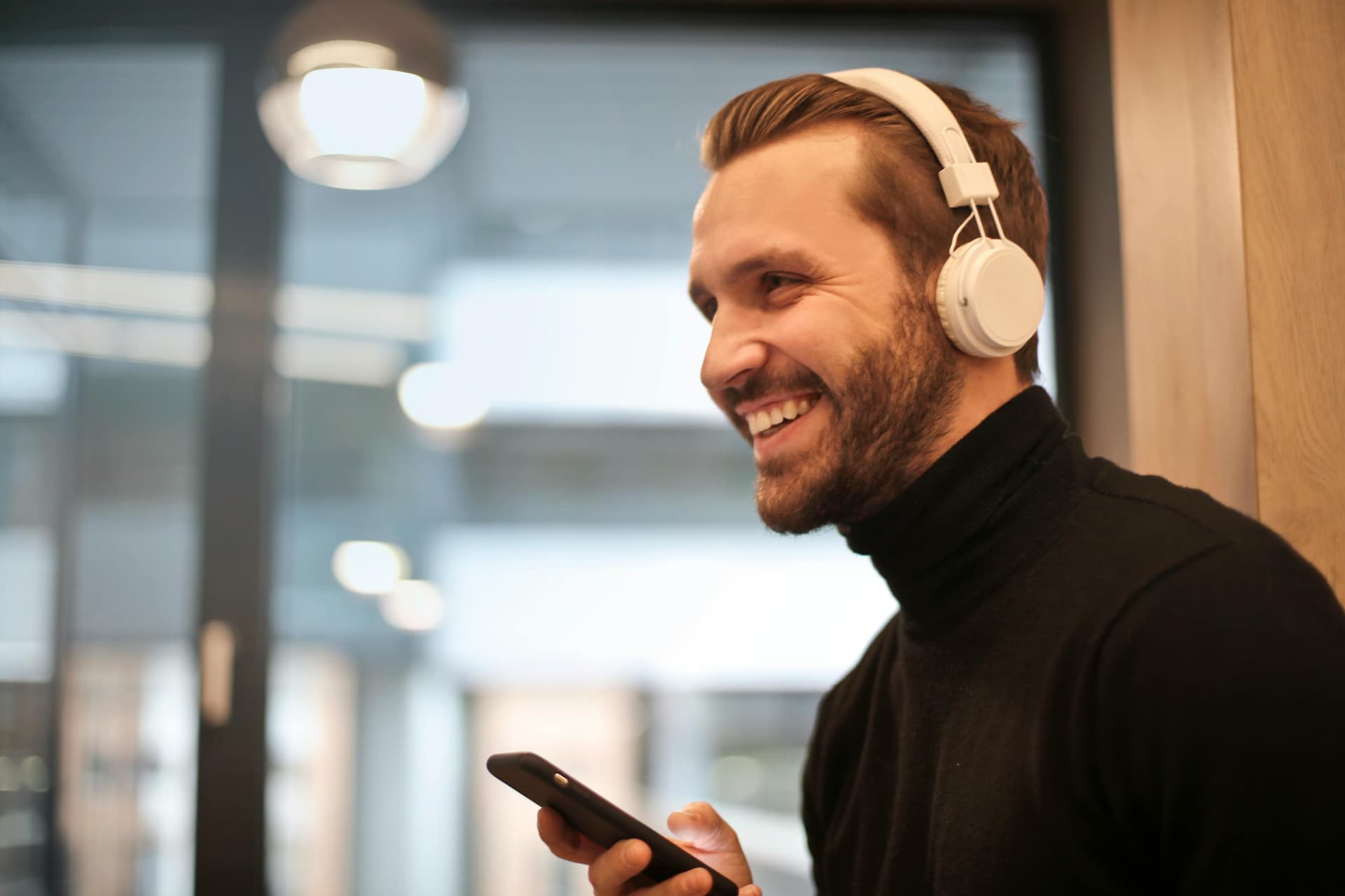 Curator working on playlist